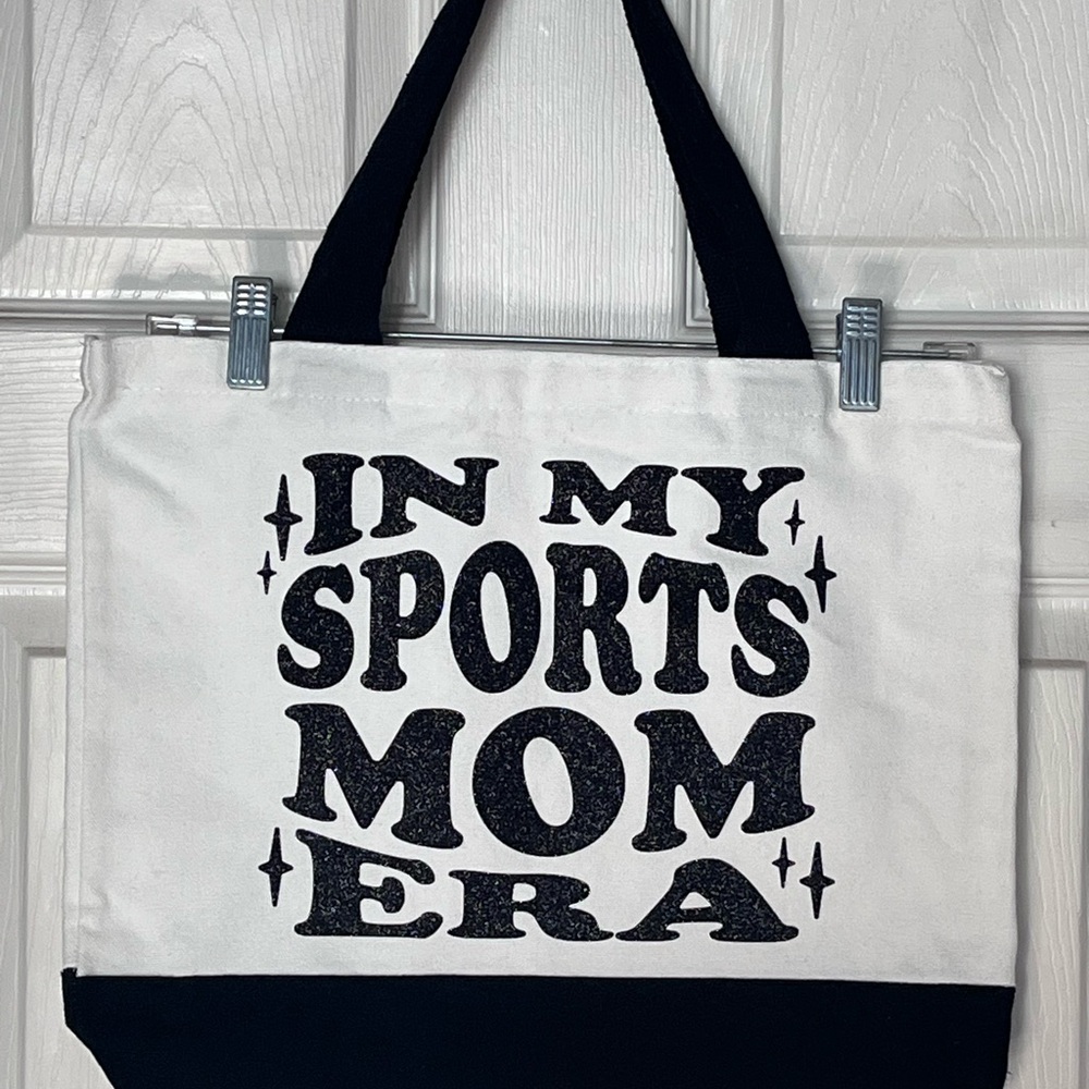 Black and White Tote Bag